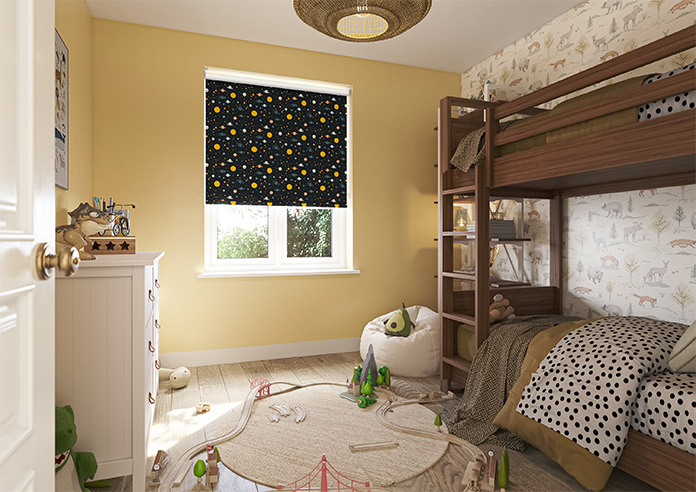 Space Explorer, Solar Flare - Twist&Fit Roller Blind - Image 7